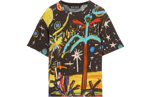 Palm Angels graphic-print crewneck T-shirt