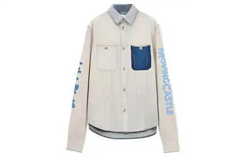 LOEWE X Howl's Moving Castle SS23 Jackets & Coats Unisex Indigo