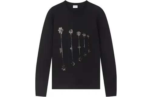 SAINT LAURENT Sweatshirt Men's Black