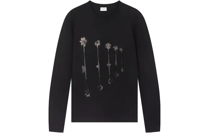 SAINT LAURENT Sweatshirt Men's Black