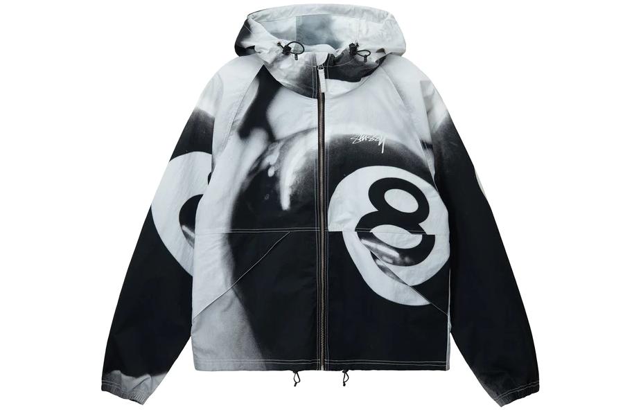 Мужская куртка Stussy 8 BALL BEACH SHELL (синяя)