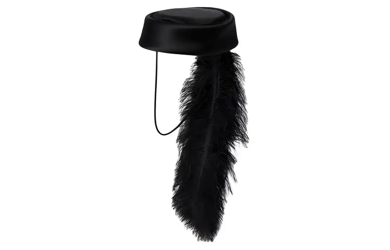 GUCCI Viscose, Mulberry Silk, Rabbit Fur Felt Hats & Caps Unisex Black
