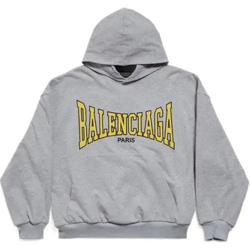 Balenciaga Logo Printed Hoodie