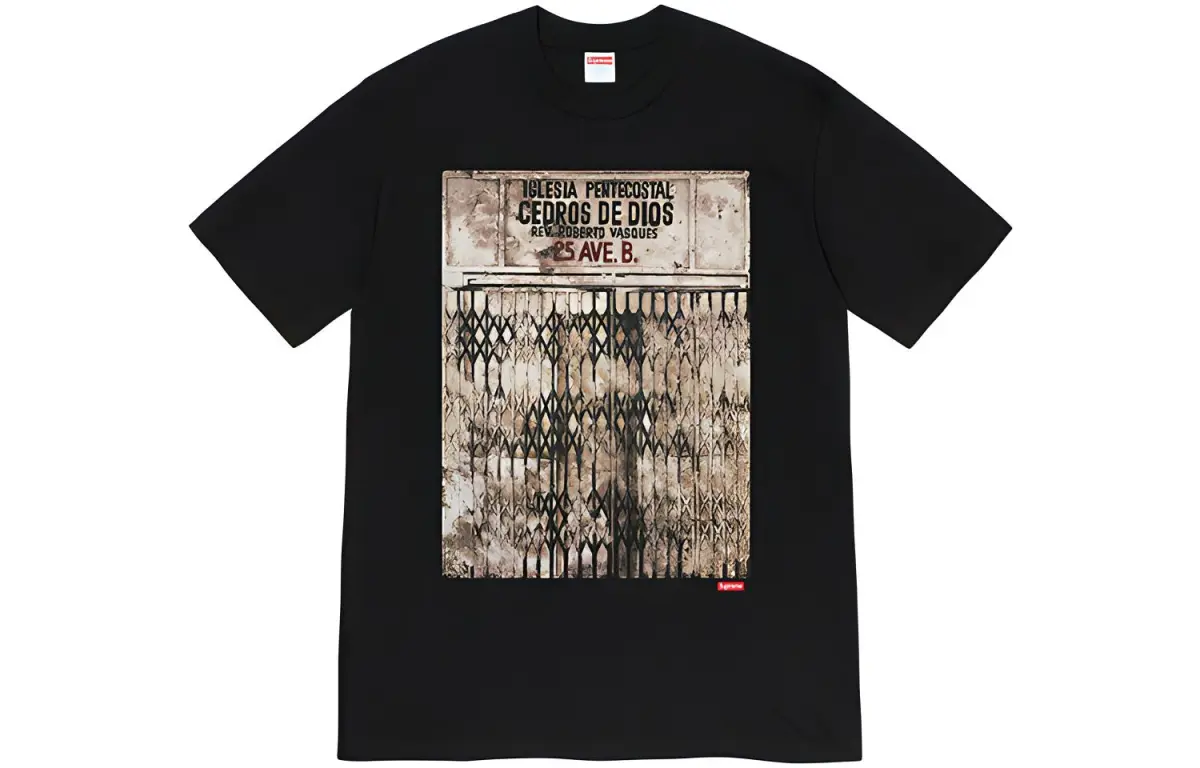 Supreme Martin Wong Iglesia Pentecostal Tee