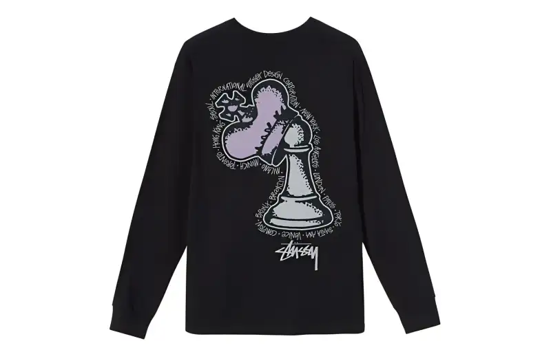 Stussy Hidden Pawn Long Sleeve Tee