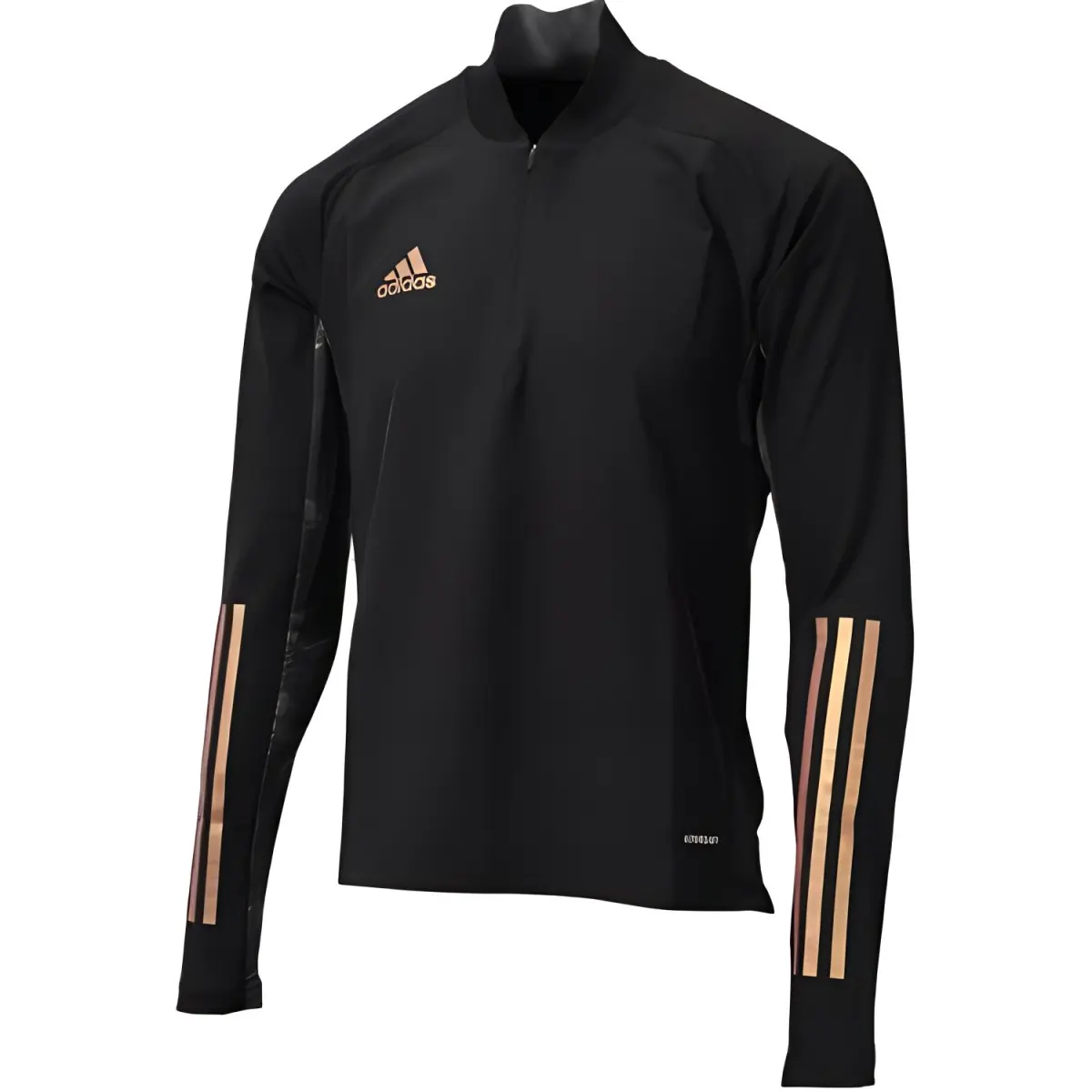 Adidas ULT T-Shirts Men's Black Stand Collar Moderate