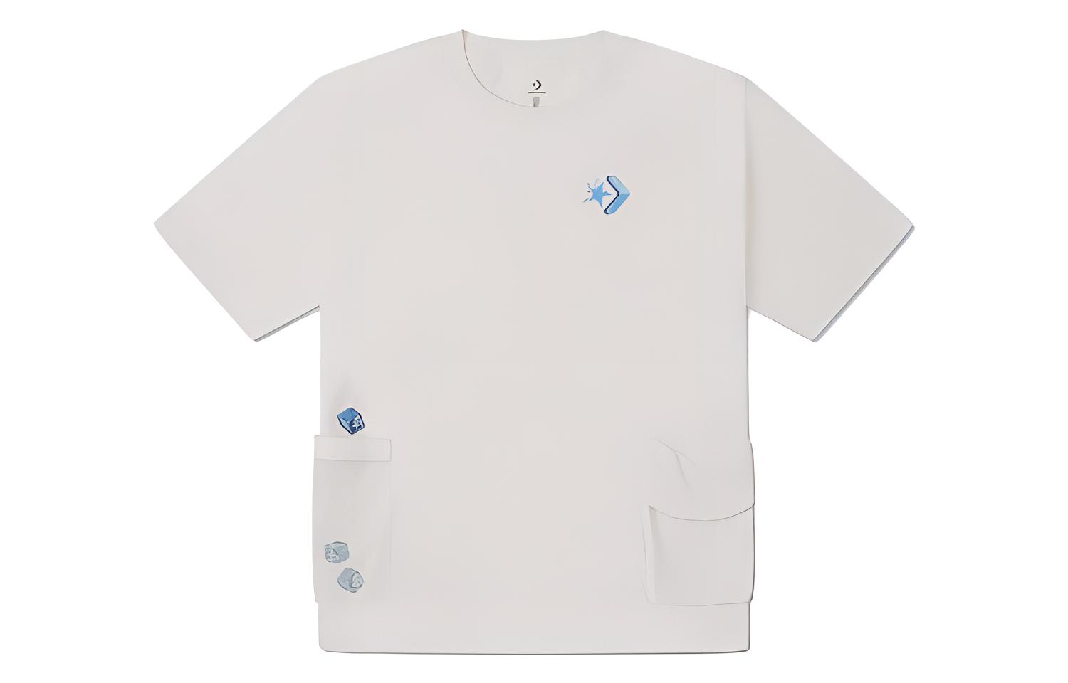Мужская футболка Converse SS24 Logo Tee (серая)