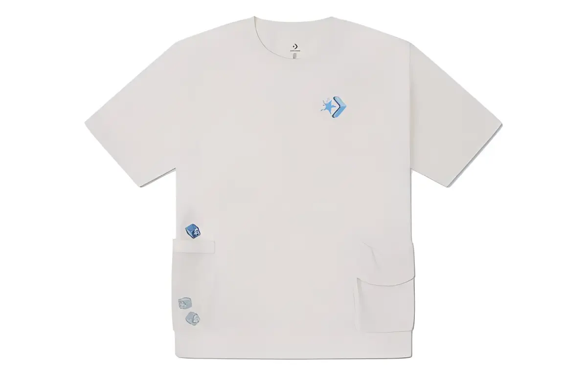 Converse SS24 T Shirt Men's Gray