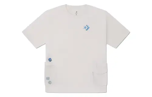 Converse SS24 T Shirt Men's Gray