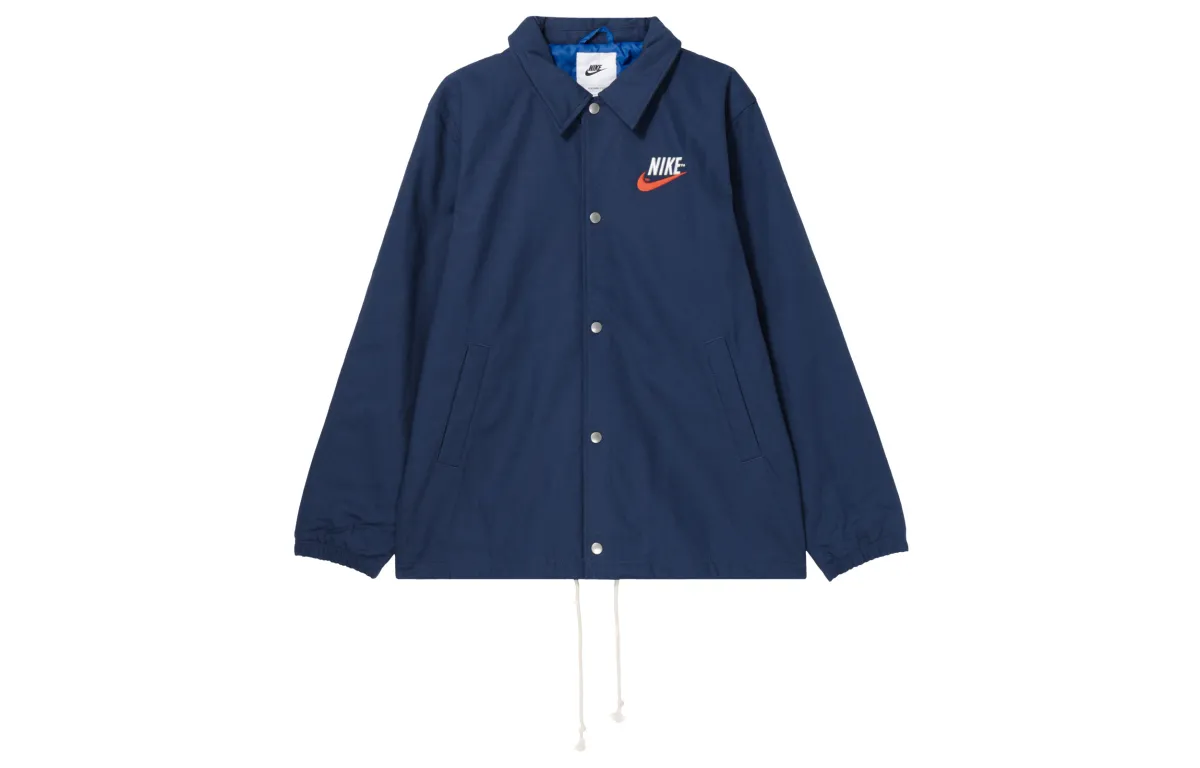Nike Jackets Men's Blue Lapel Moderate Other