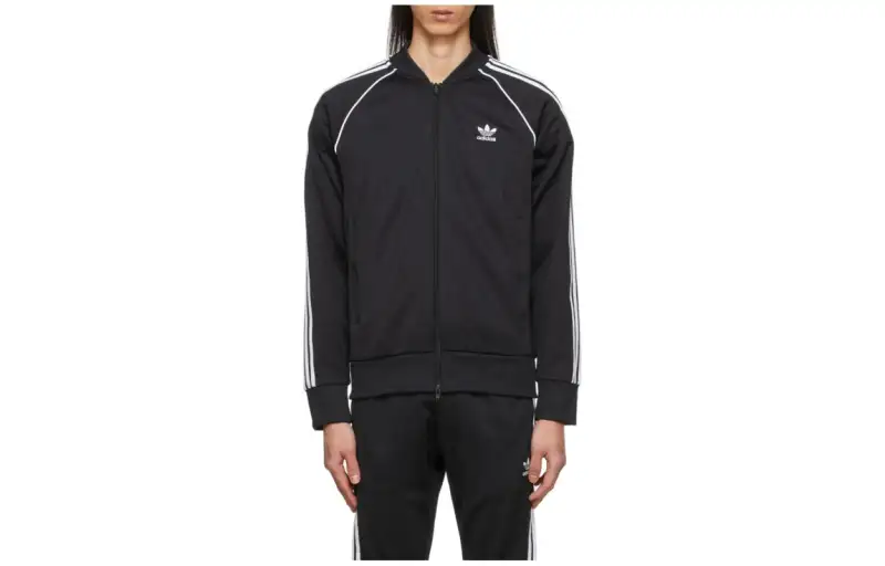 Adidas Originals Jackets Men's Black Crew Neck Moderate Other