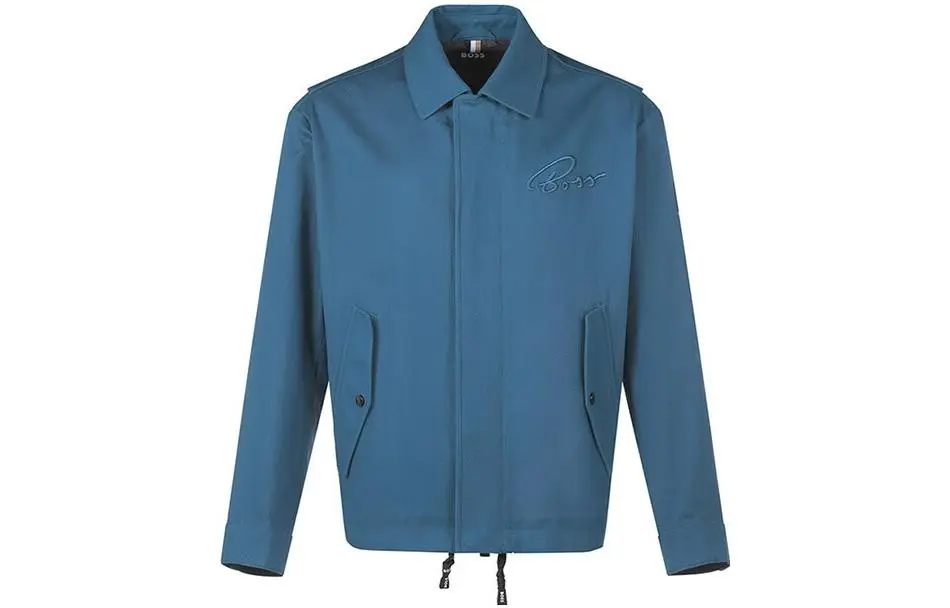 HUGO BOSS Jackets & Coats Men's Blue