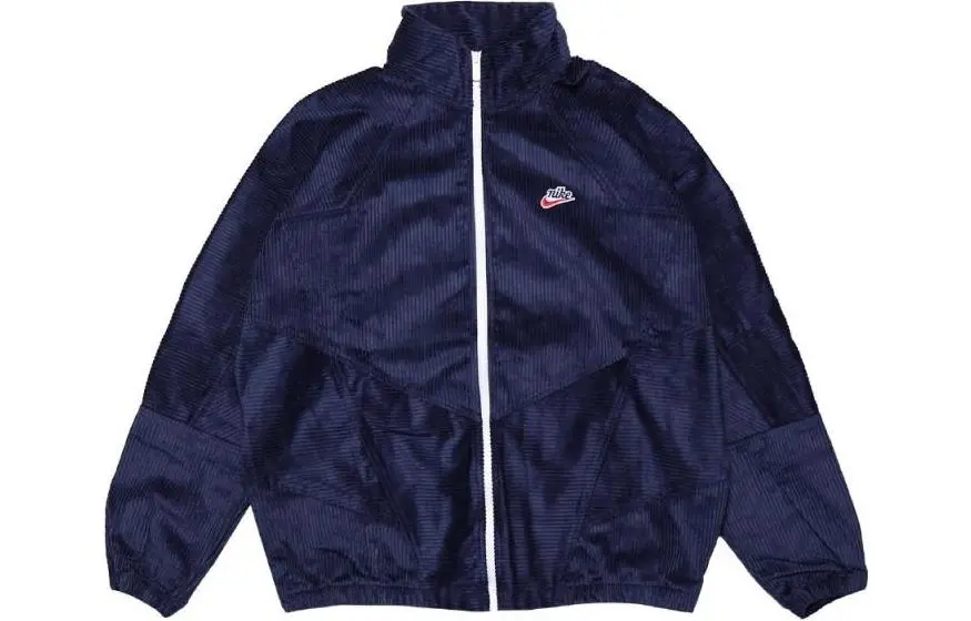 Nike Jackets Men's Blue Stand Collar Moderate Other