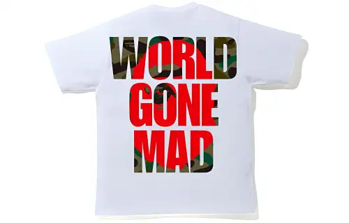 Bape 1st Camo Wgm Ape Head Overlap Tee