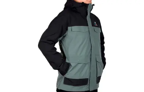 ANTA Jackets Men's Green Hooded Moderate Other