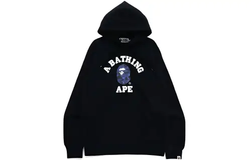 Bape Color Camo College Pullover Hoodie FW21