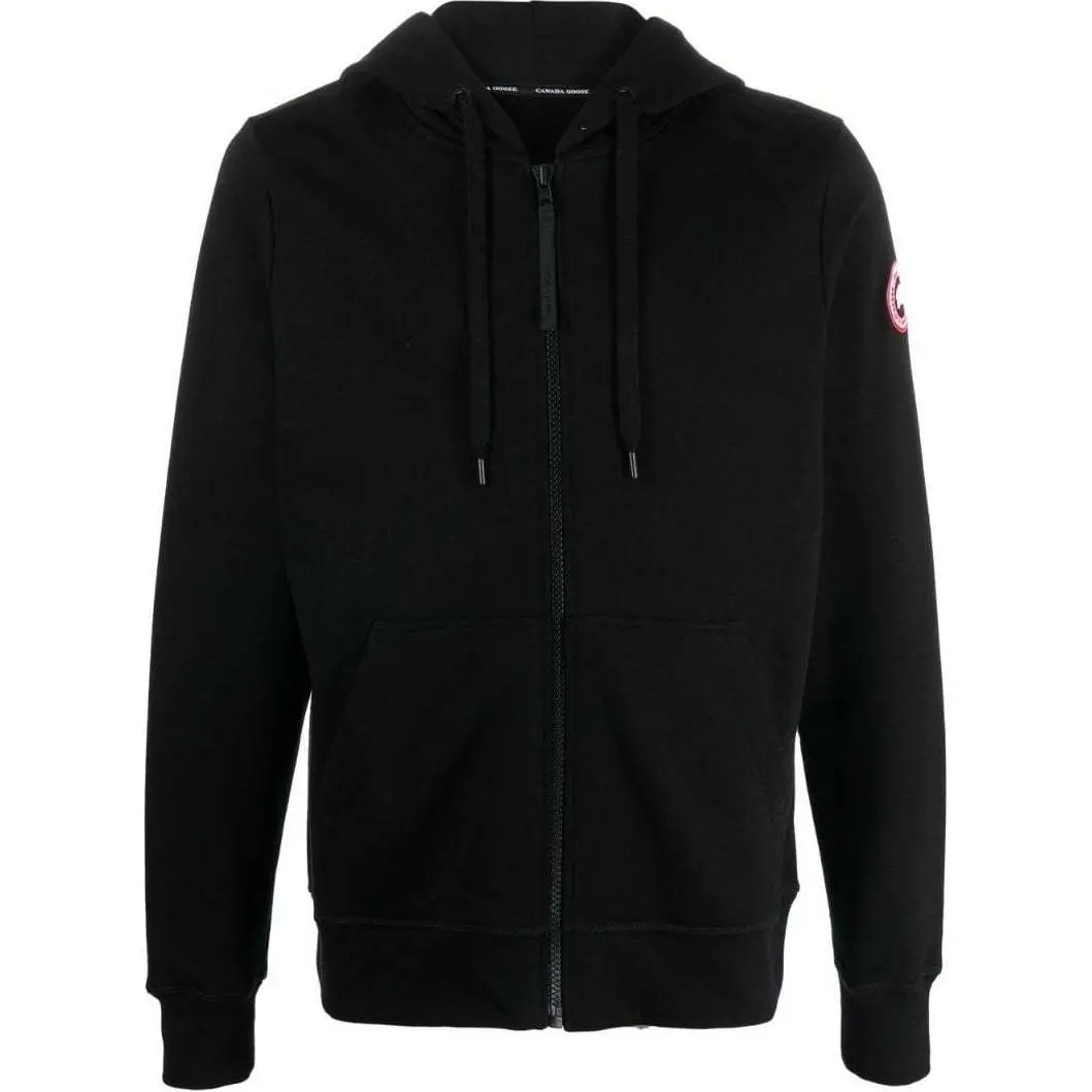 Canada Goose cotton logo-patch hoodie