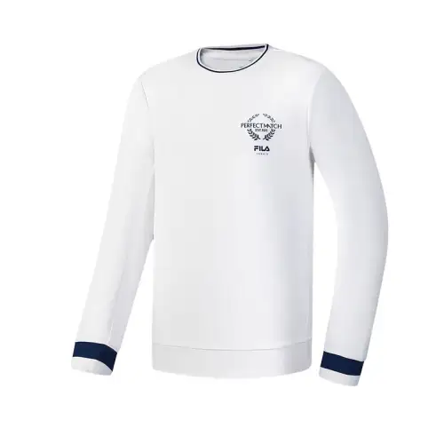 FILA Sweatshirt Men's Jade White