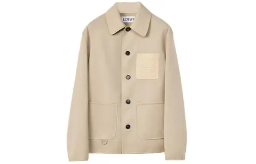 LOEWE FW22 Jackets & Coats Men's Khaki
