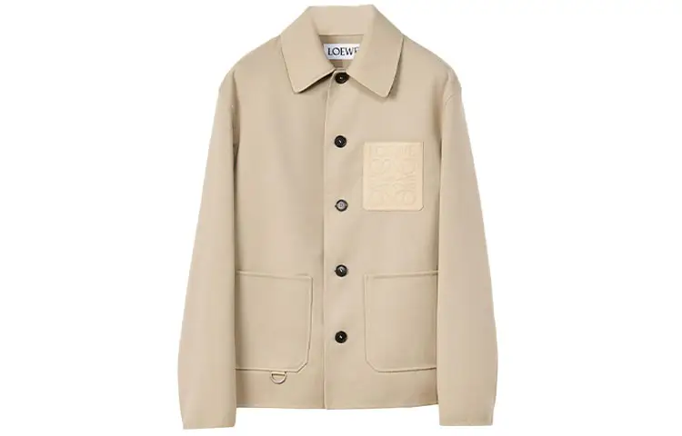 LOEWE FW22 Jackets & Coats Men's Khaki