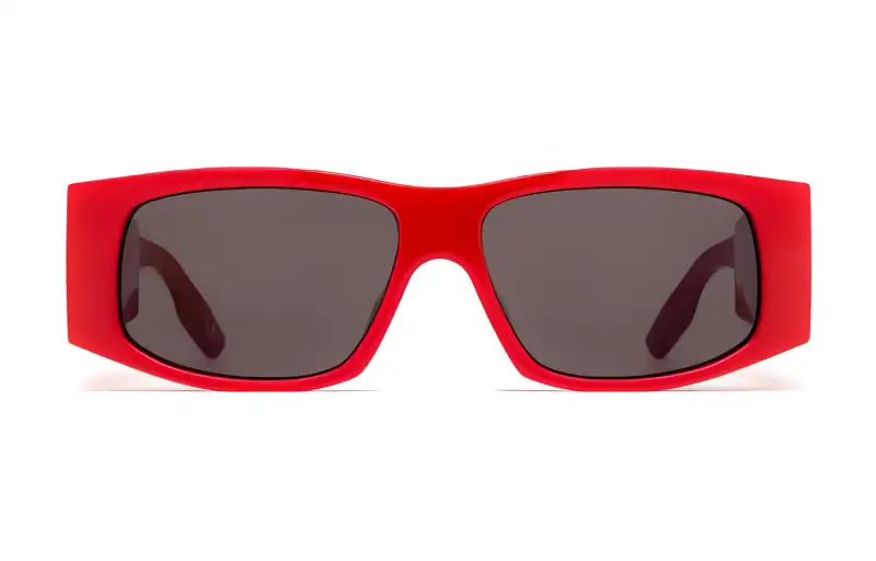 Balenciaga Led Rectangular Frame Sunglasses