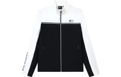 FILA Jackets Men's Legend Blue Stand Collar Moderate Other