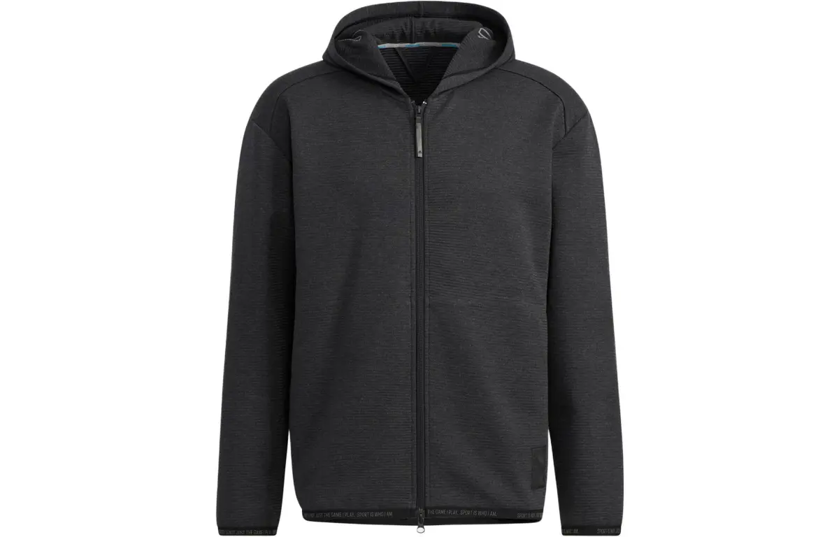 Adidas Jackets Men's Black Hooded Moderate Other