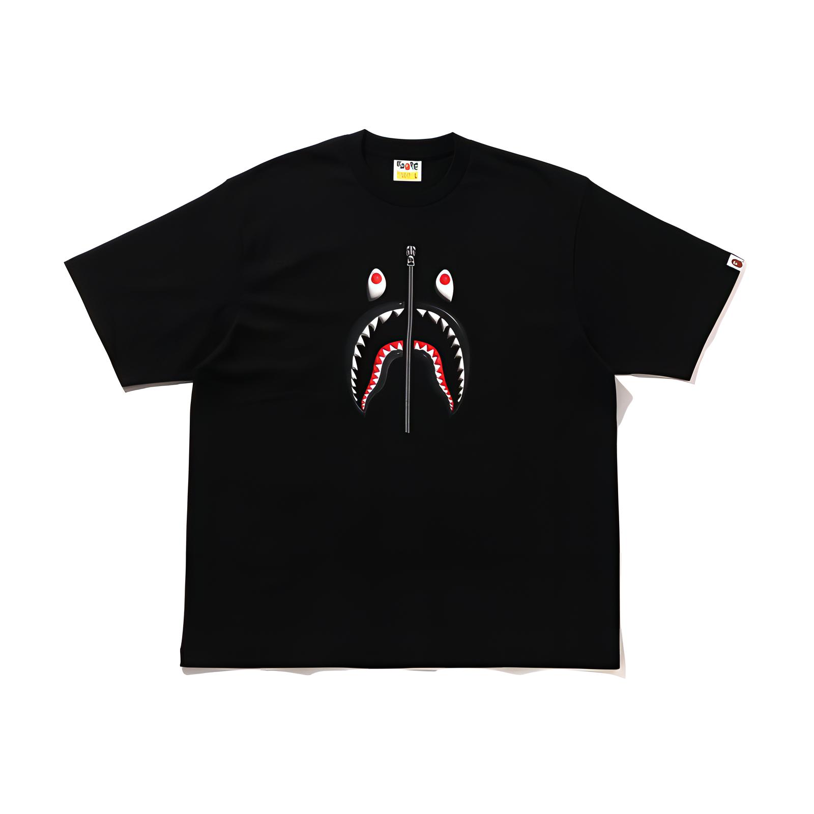 Мужская футболка A BATHING APE FW24 (черная)
