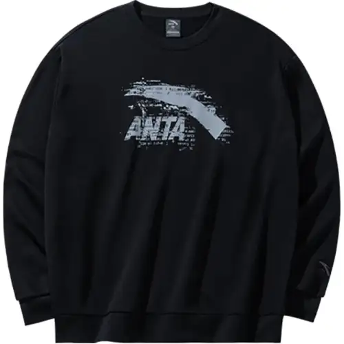 Anta Life Collection Sweatshirt Unisex Basic Black