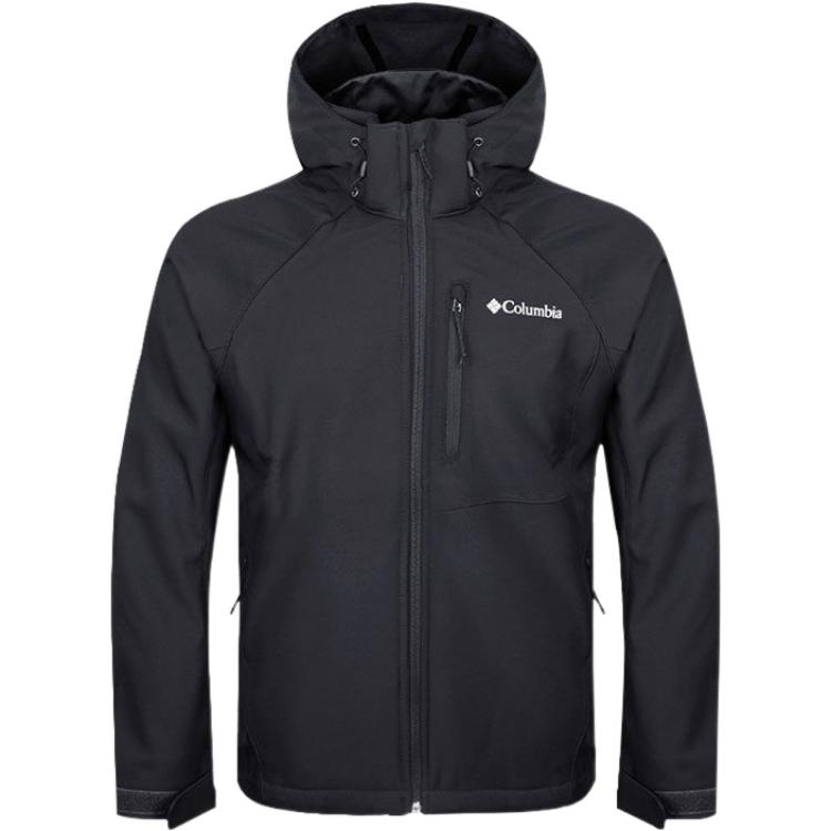 Columbia Columbia, removable travel hoody, black jacket, with your logo imprint