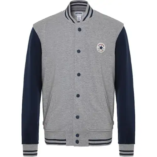Converse Knitwear Men's Mixed Textured Gray