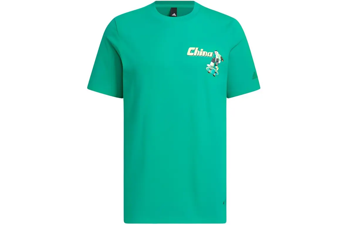 Adidas T Shirt Men's Lawn Green