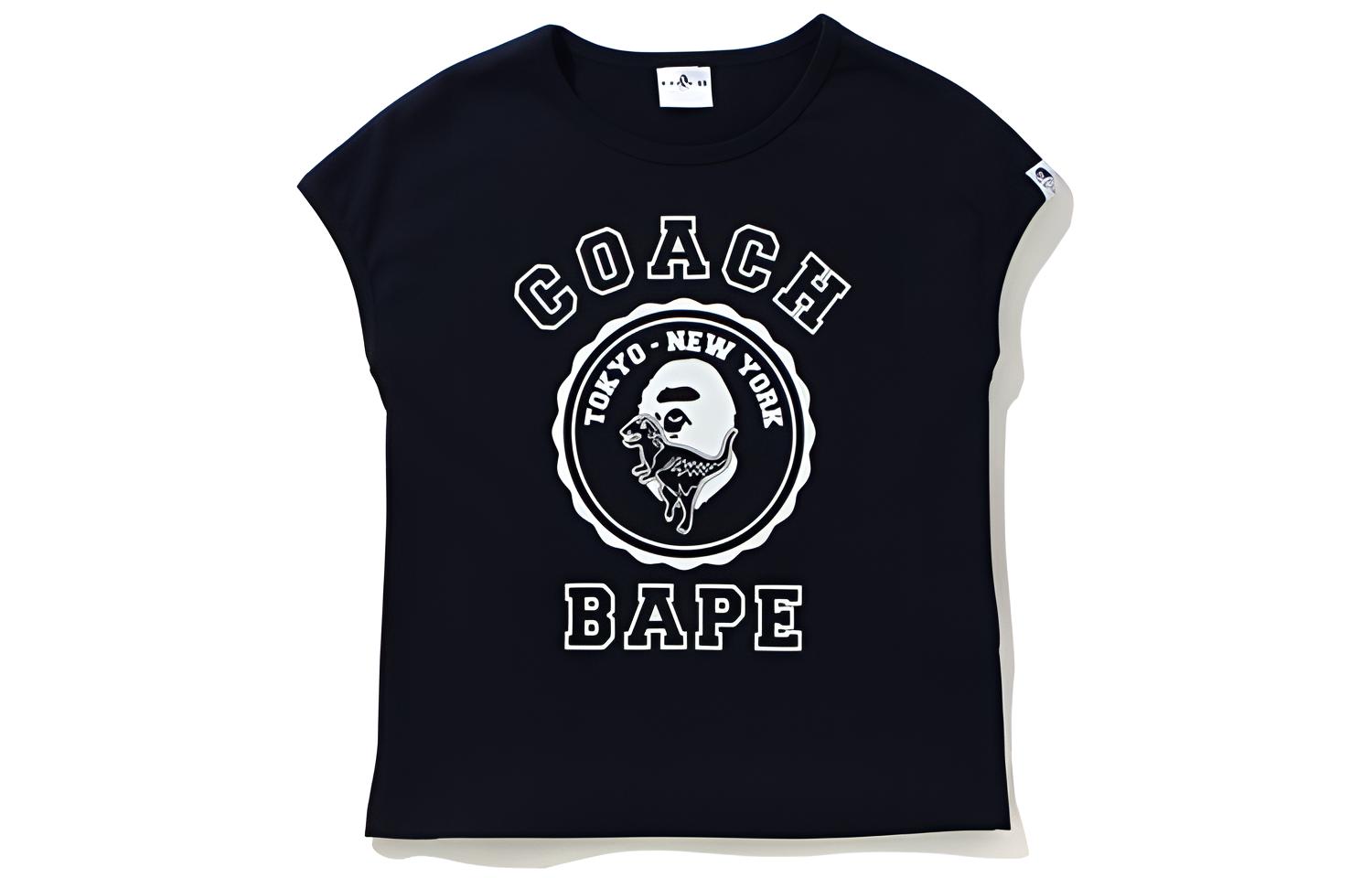 Футболка A BATHING APE × COACH (разноцветная)