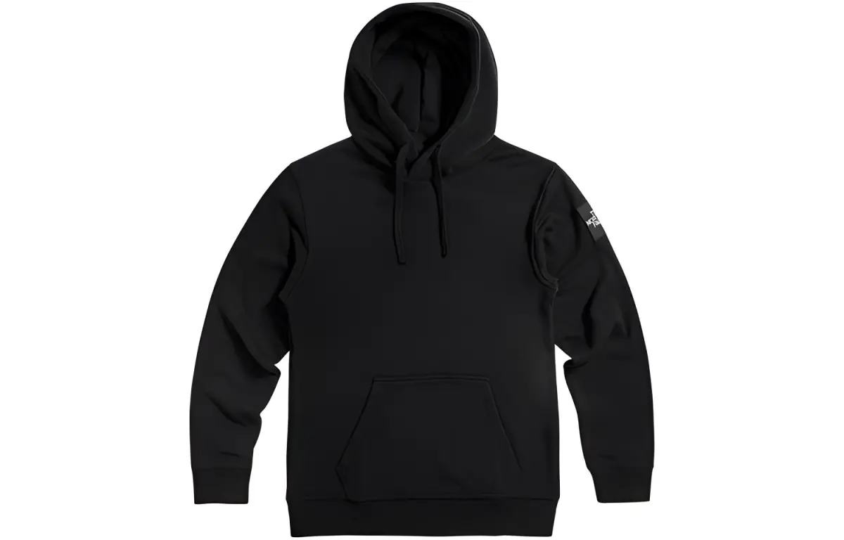 THE NORTH FACE Sweatshirts Men's Black Hooded Moderate Regular