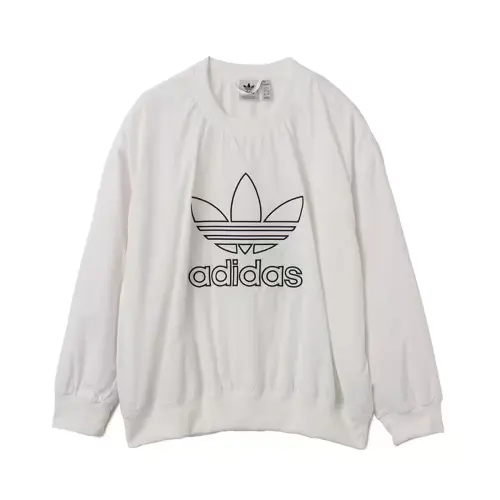 Adidas Originals ADICOLOR OUTLINE TREFOIL Sweatshirt Unisex White