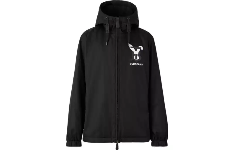 Burberry SS23 The Year Of The Rabbit Jackets & Coats Men's Black