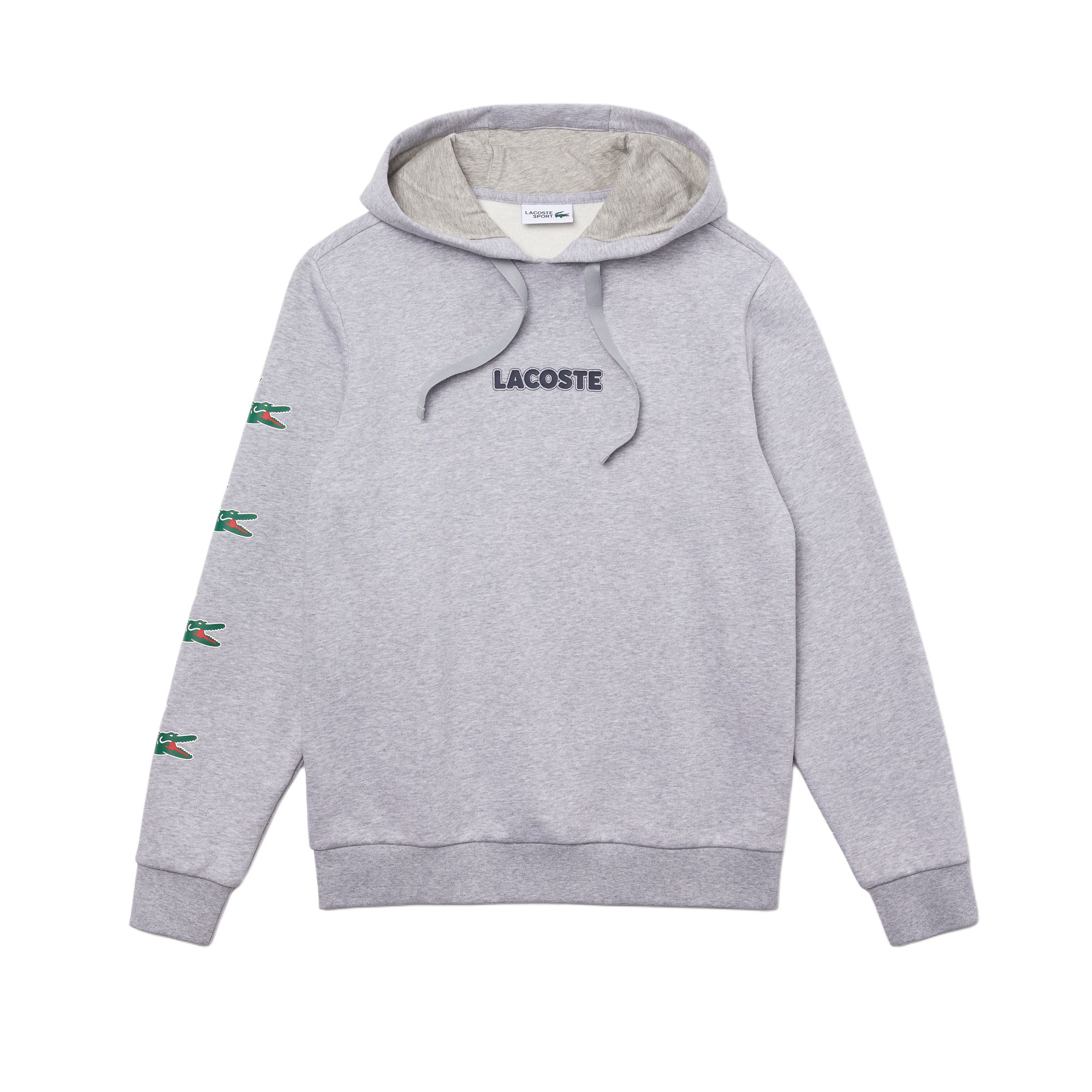 Мужское худи LACOSTE SH7221 51 CCA (серое)
