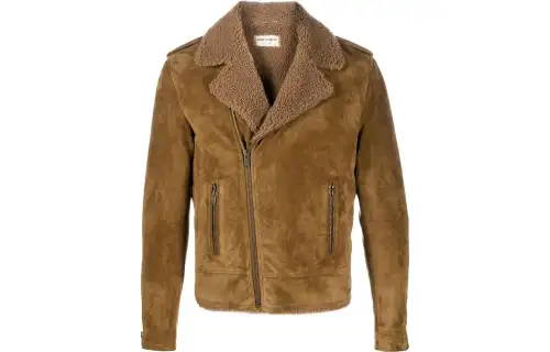 SAINT LAURENT Jackets & Coats Men's Brown