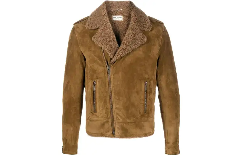 SAINT LAURENT Jackets & Coats Men's Brown