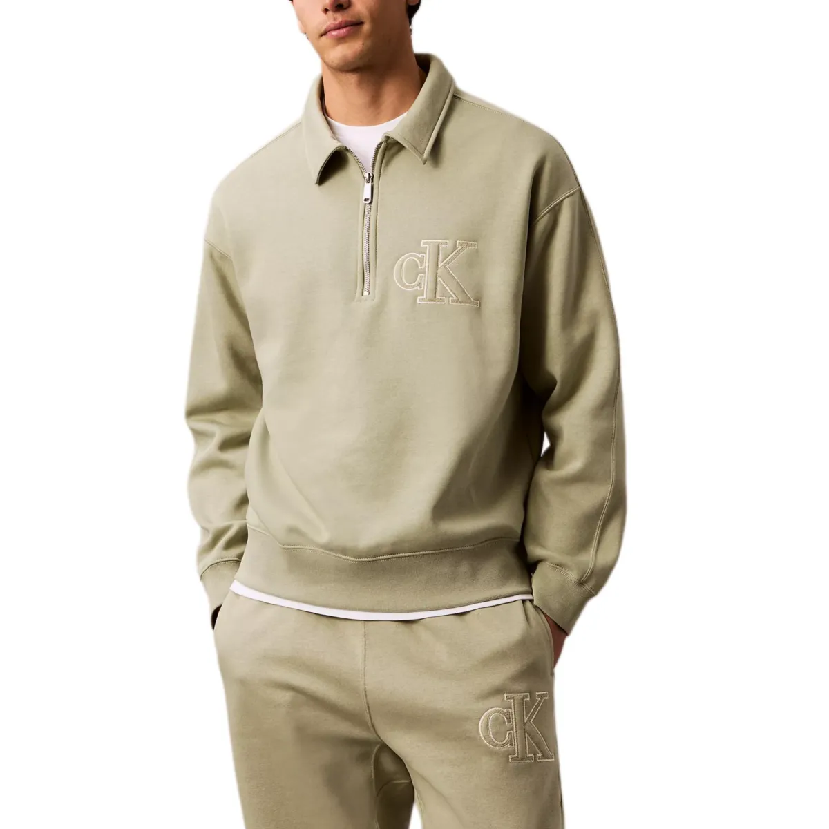 CALVIN KLEIN Sweatshirt Men's Green