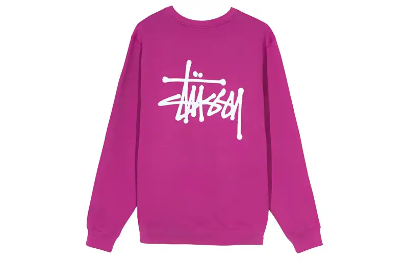Stussy Sweatshirts Men's Berry Crew Neck Moderate Other