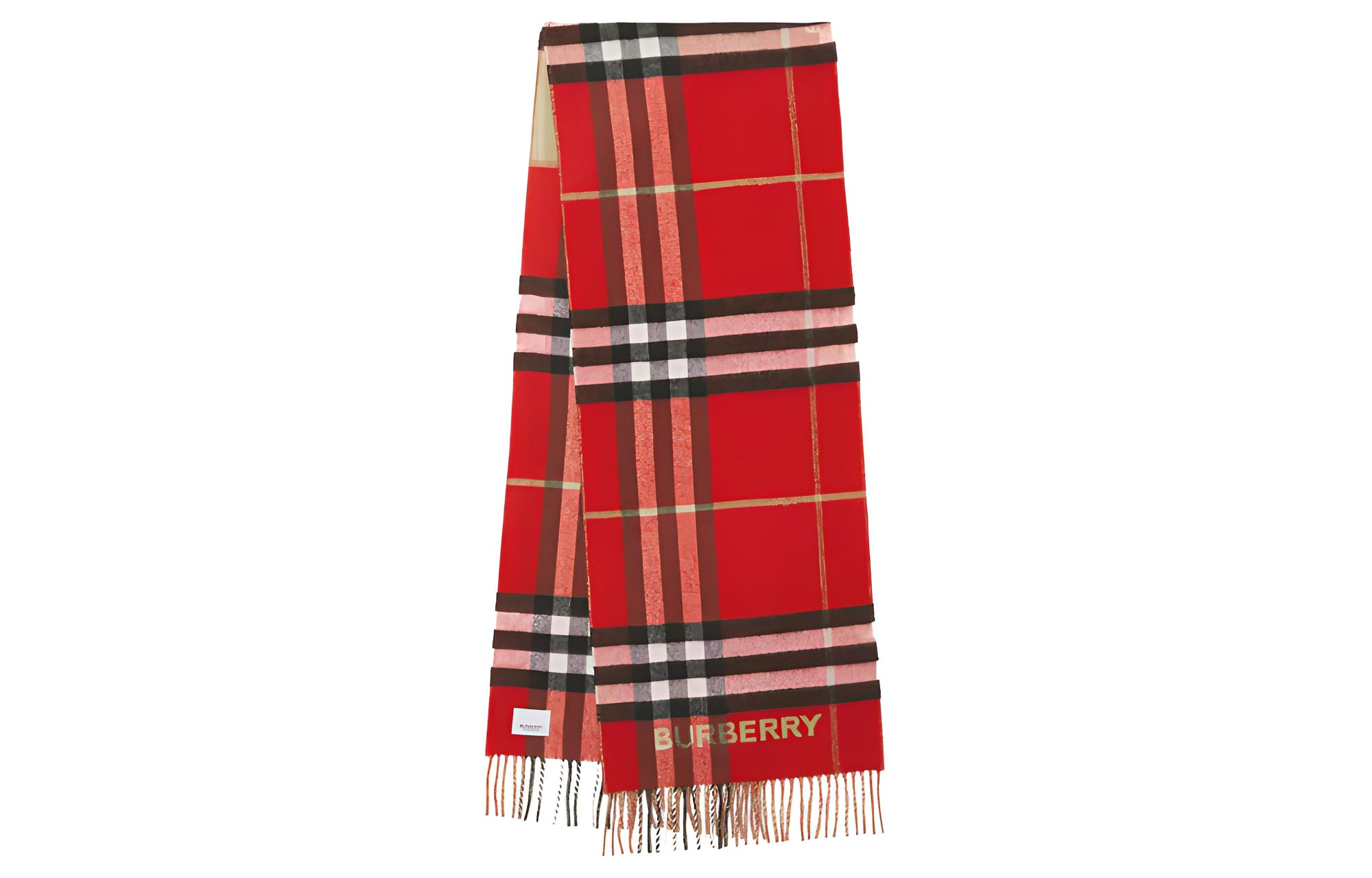 Burberry Giant Check Lateral Split Scarf