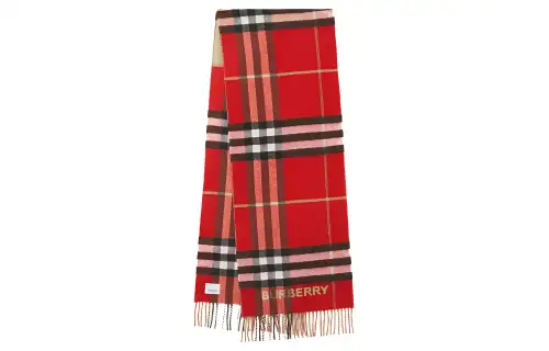 Burberry Giant Check Lateral Split Scarf