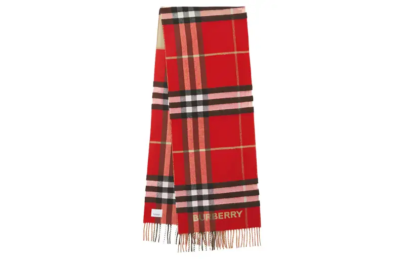 Burberry Giant Check Lateral Split Scarf