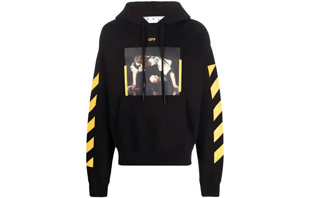 OFF-WHITE Caravaggio-print hoodie