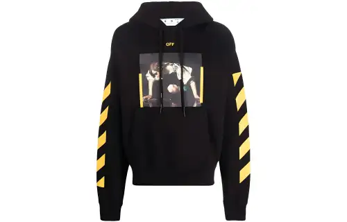 OFF-WHITE Caravaggio-print hoodie