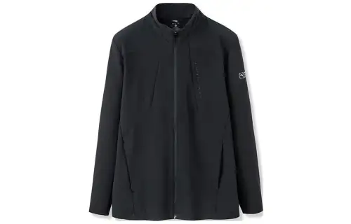 ANTA Jackets Men's Black Stand Collar Moderate Other