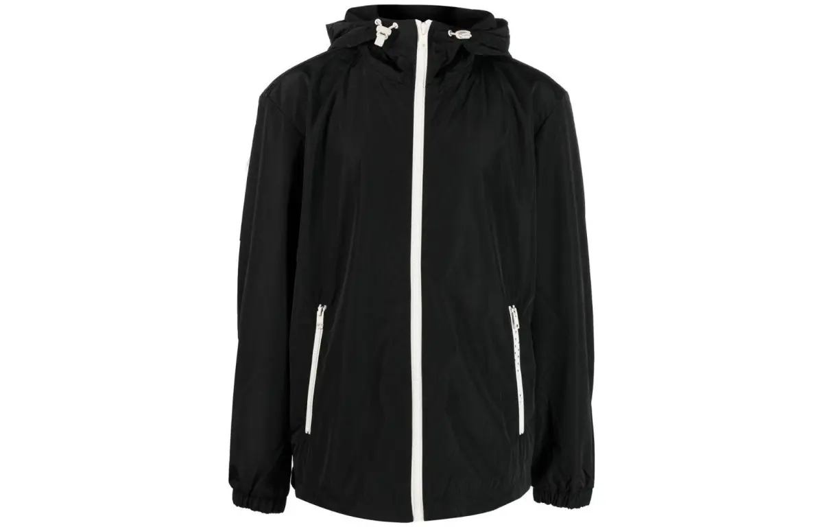 DIESEL Jackets Men's Black Hooded (Non-detachable) Moderate Straight Fit