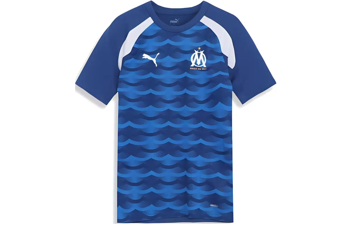 PUMA Olympique Marseille 2023 24 T Shirt Men's Blue