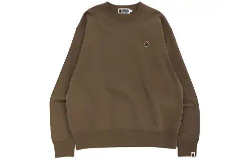 Bape Ape Head One Point Relaxed Fit Crewneck